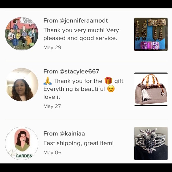 NWOT “Blue 💙 Faux Stones Silvertone Dangle Earrings” - Picture 8 of 8